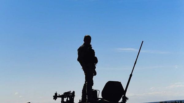 украинские морпехи на учениях