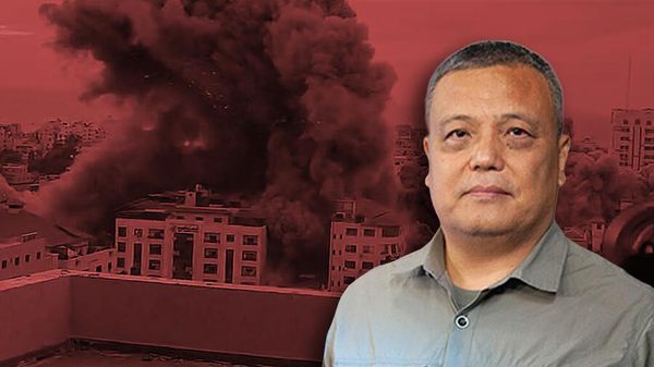 Хун Юань Газа Палестина коллаж