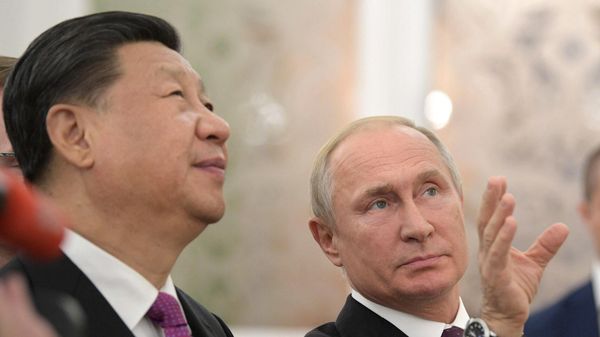Мероприятия с участием президента РФ В. Путина в рамках государственного визита в РФ председателя КНР Си Цзиньпина