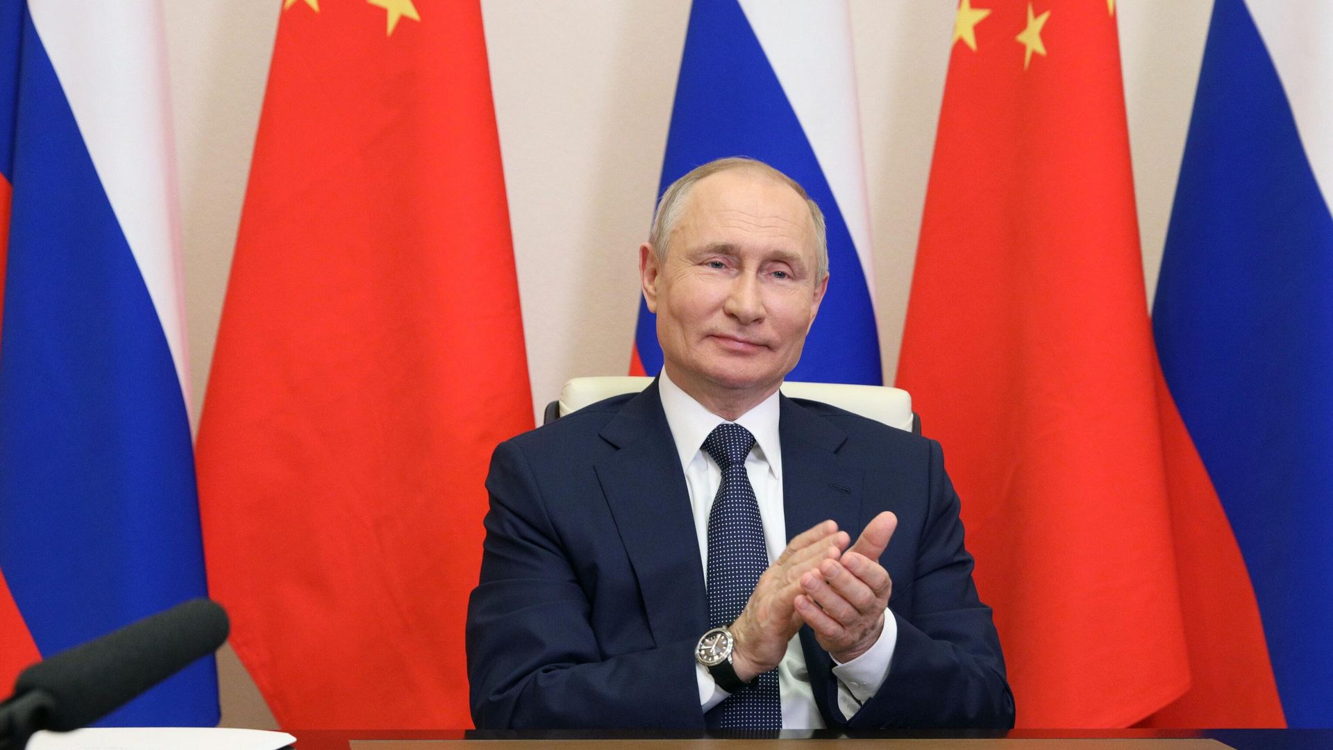 Президент РФ В. Путин принял участие в церемонии начала реализации проекта двустороннего сотрудничества в области ядерной энергетики - РИА Новости, 1920, 01.12.2023