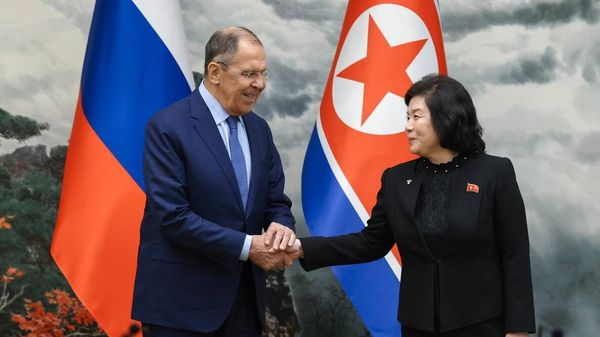 Визит главы МИД РФ С. Лаврова в КНДР