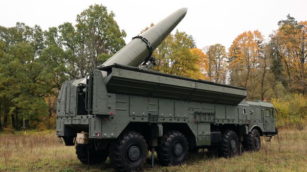 Учения электронных пусков ОТРК Искандер-М