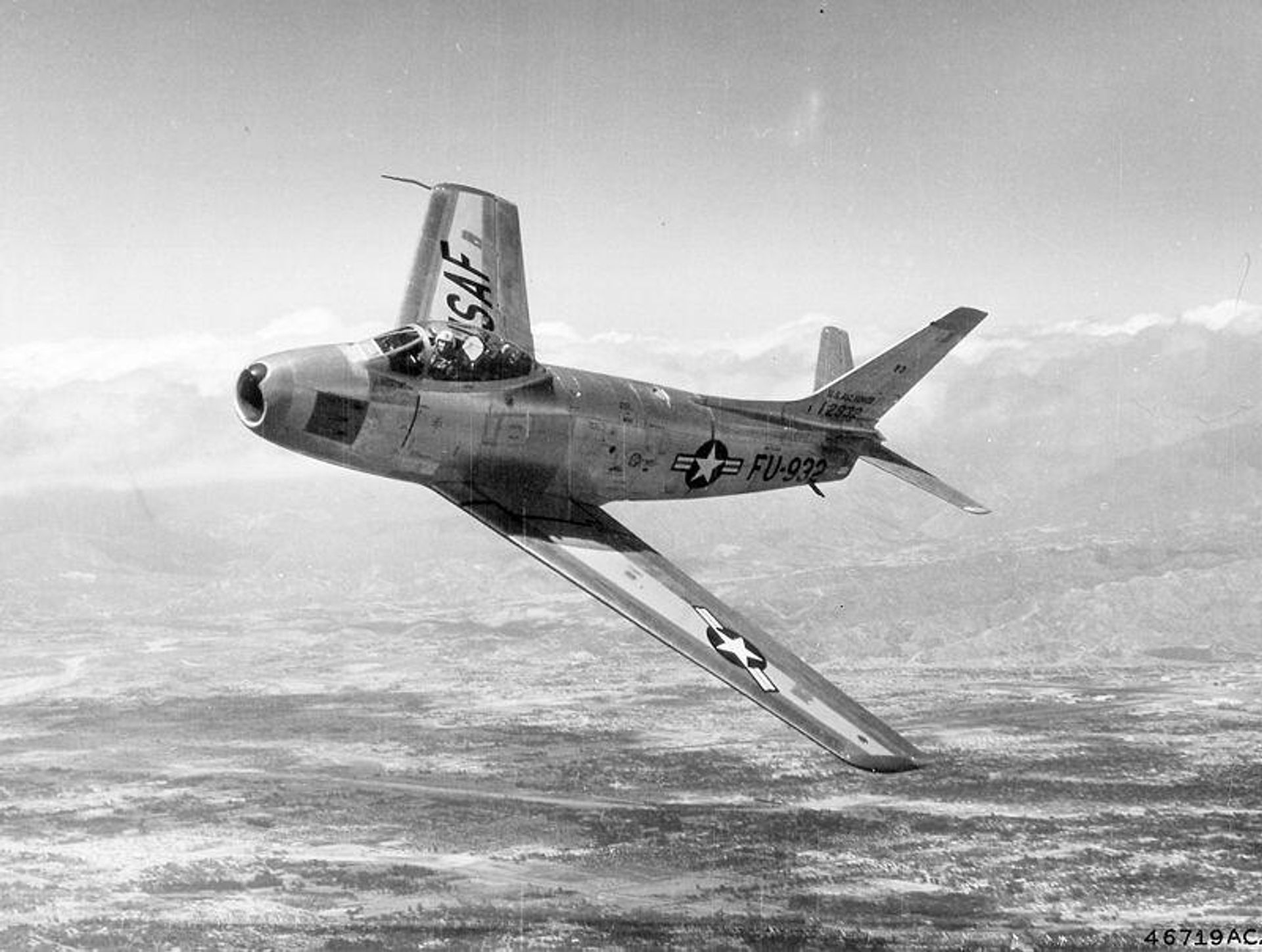 Истребитель North American F-86 Sabre - РИА Новости, 1920, 28.10.2023