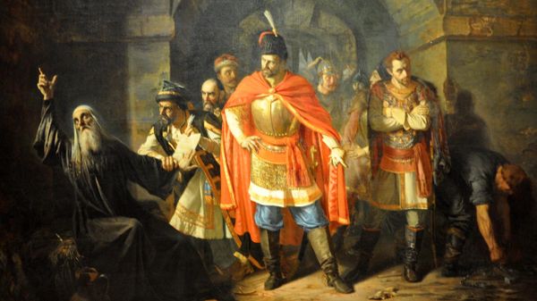 Павел Чистяков Патриарх Гермоген отказывает полякам подписать грамоту (1860 год) Павел Чистяков Патриарх Гермоген отказывает полякам подписать грамоту (1860 год)