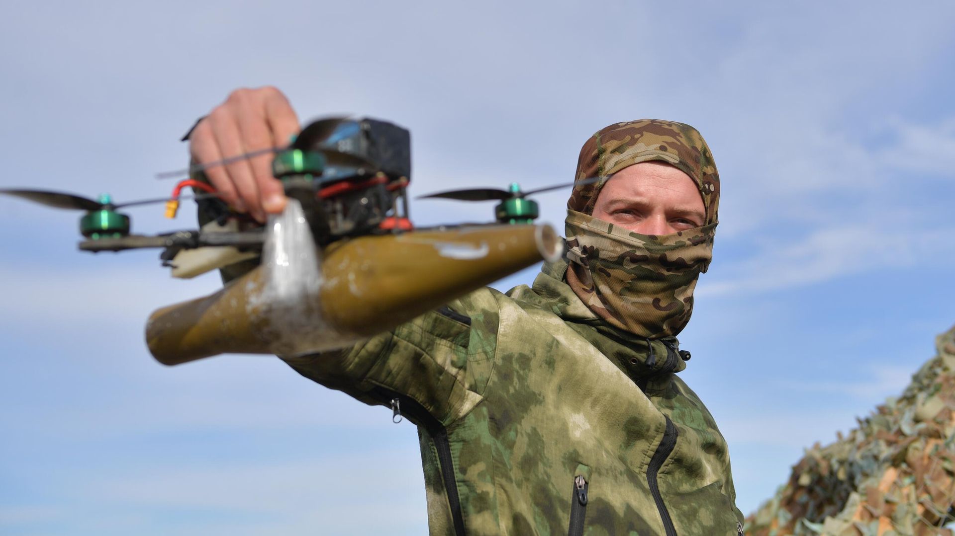 Школа обучения операторов БПЛА, производство FPV-дронов и самолетов типа камикадзе на базе добровольческого батальона имени П. Судоплатова - РИА Новости, 1920, 08.06.2024
