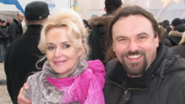  С Ириной Фарион. Фото из личного архива Александра Чаленко