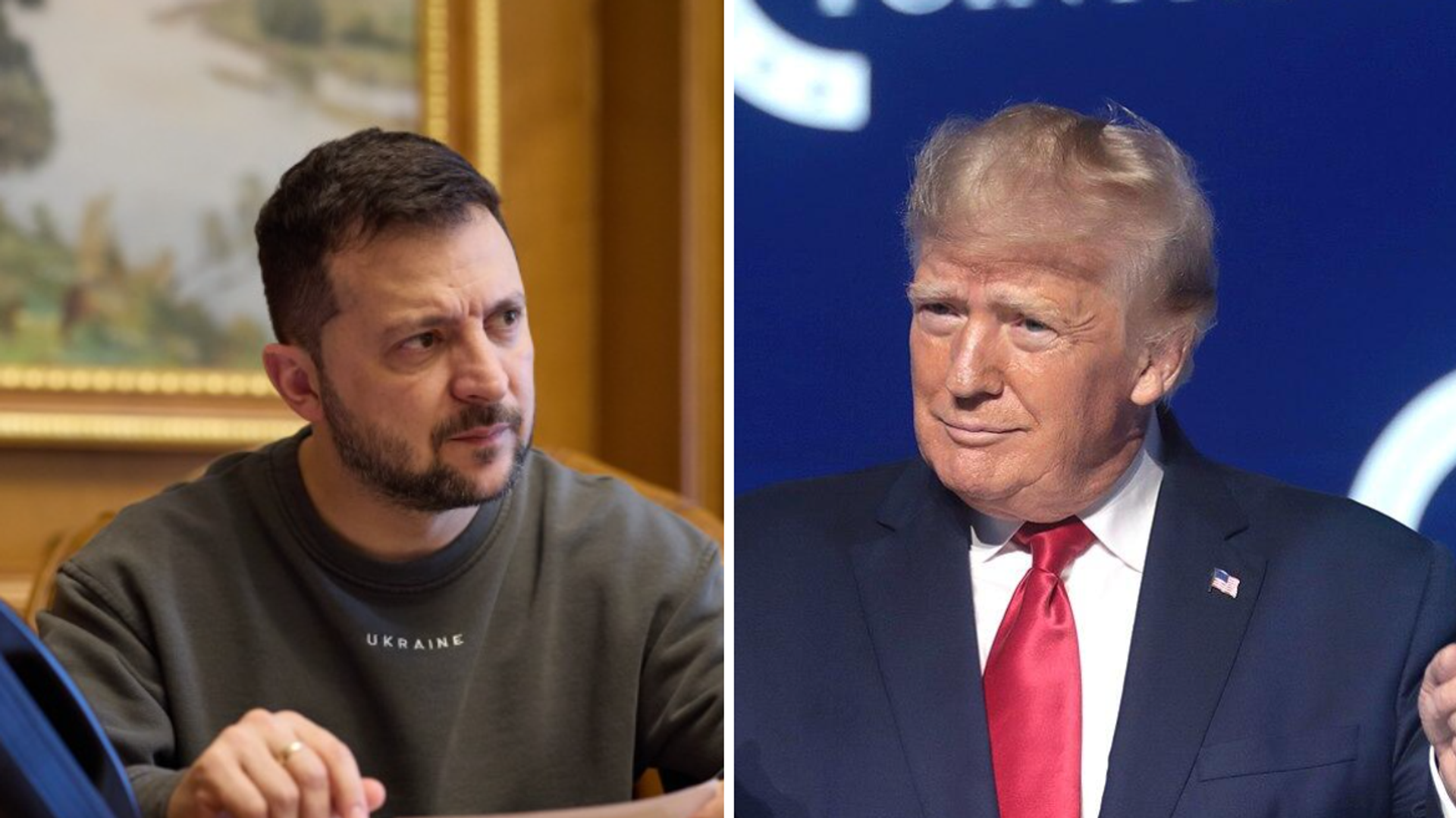 Зеленский Трамп - РИА Новости, 1920, 13.11.2023