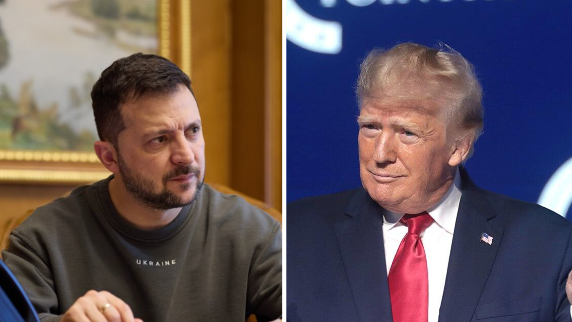 Зеленский Трамп - РИА Новости, 1920, 19.07.2024