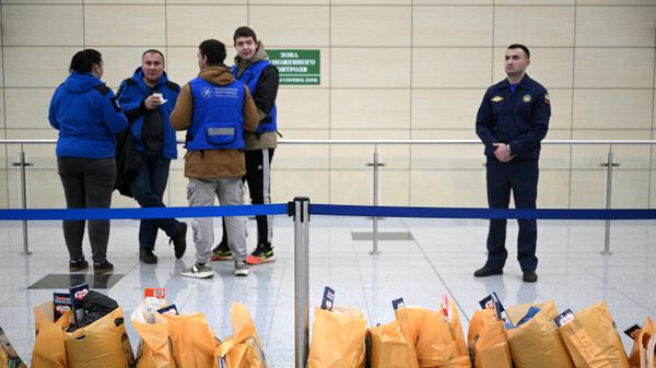 Прилет эвакуированных граждан РФ из сектора Газа в Москву