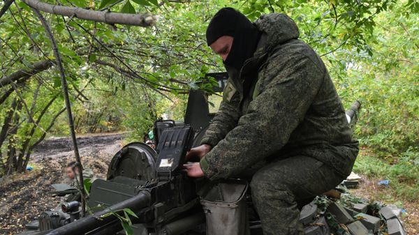 Расположение механизированных войск армии РФ под Донецком