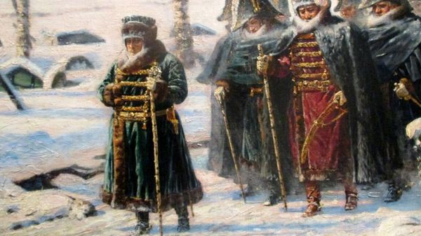 Василий Верещагин На большой дороге (фрагмент картины) Василий Верещагин На большой дороге (фрагмент картины)