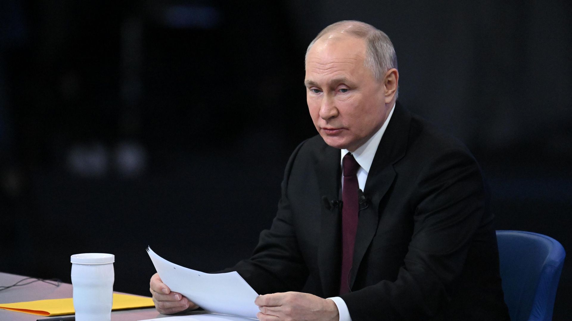 Прямая линия и большая пресс-конференция президента РФ В. Путина - РИА Новости, 1920, 14.12.2023