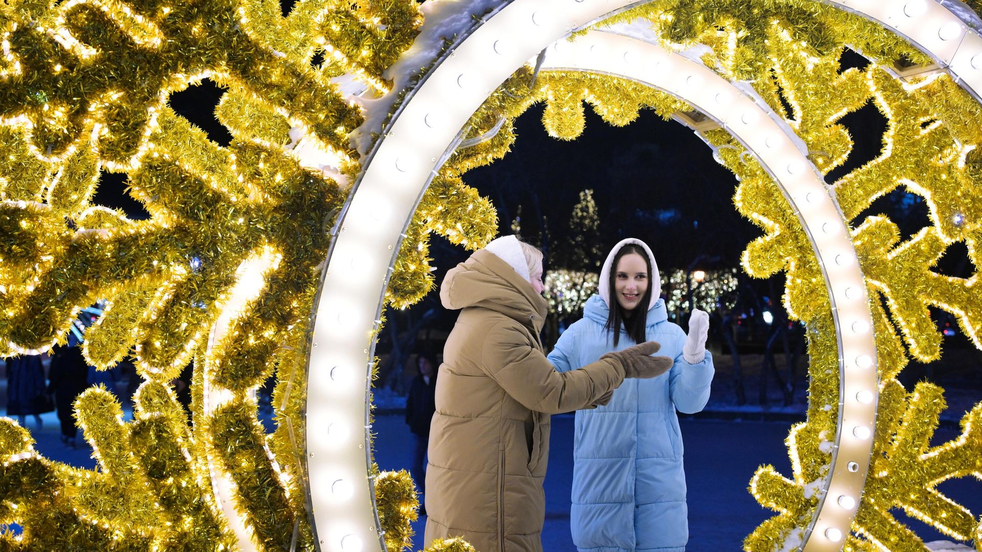 Подготовка к Новому году в России - РИА Новости, 1920, 21.12.2023