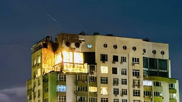 работа ПВО в Киеве 