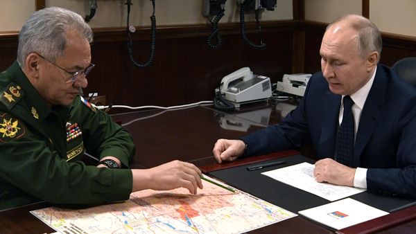 Рабочая поездка президента РФ В. Путина в Санкт-Петербург