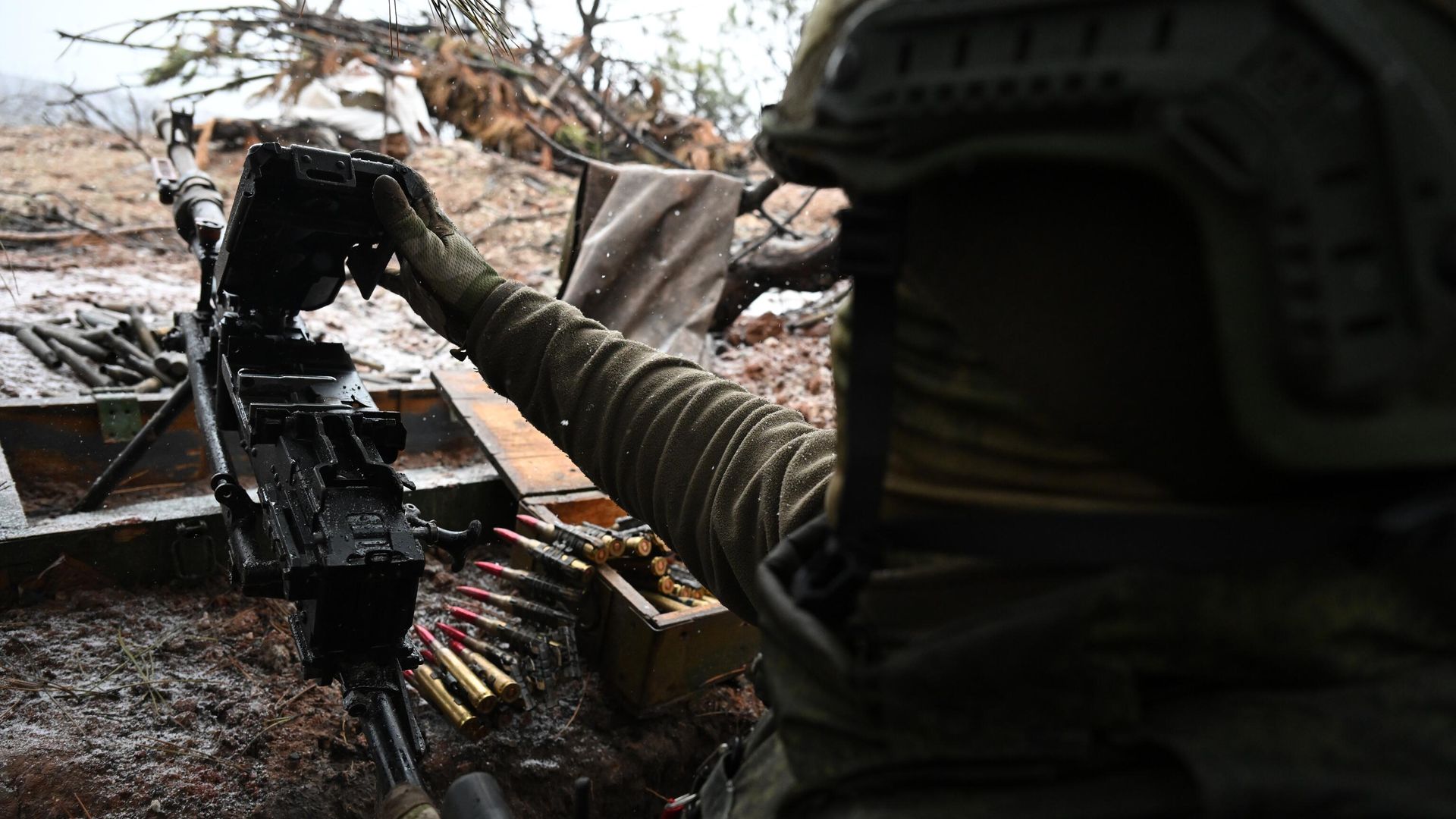 Боевая работа гвардейской 200-й мотострелковой бригады Северного флота в зоне СВО Боевая работа гвардейской 200-й мотострелковой бригады Северного флота в зоне СВО - РИА Новости, 1920, 28.01.2024