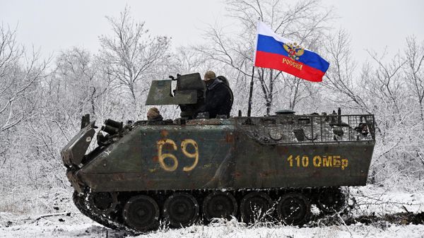 Российские военные захватили под Артемовском американский БТР М113