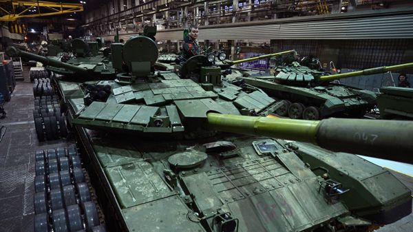Производство танков на Уралвагонзаводе