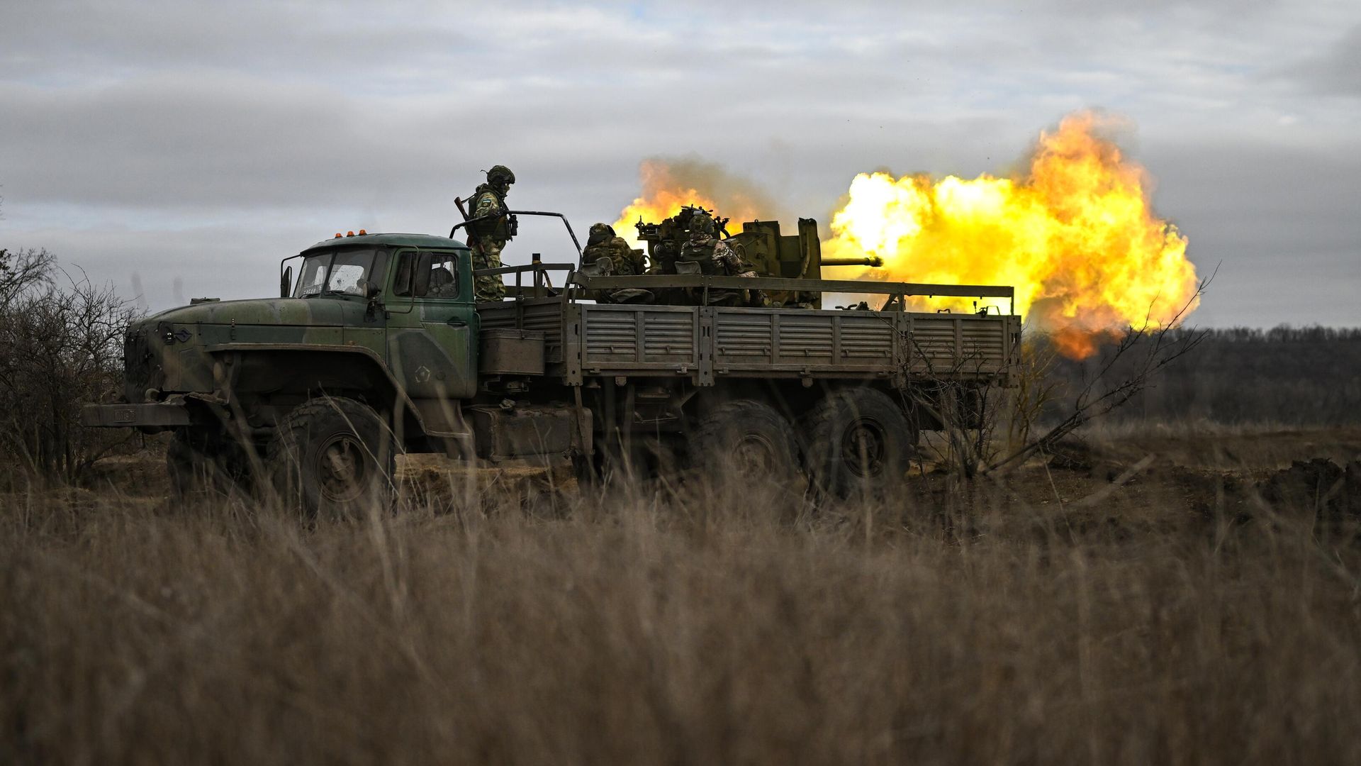 Боевая работа кочующих огневых расчетов зенитной установки С-60 ЦВО на Краснолиманском направлении - РИА Новости, 1920, 06.04.2024