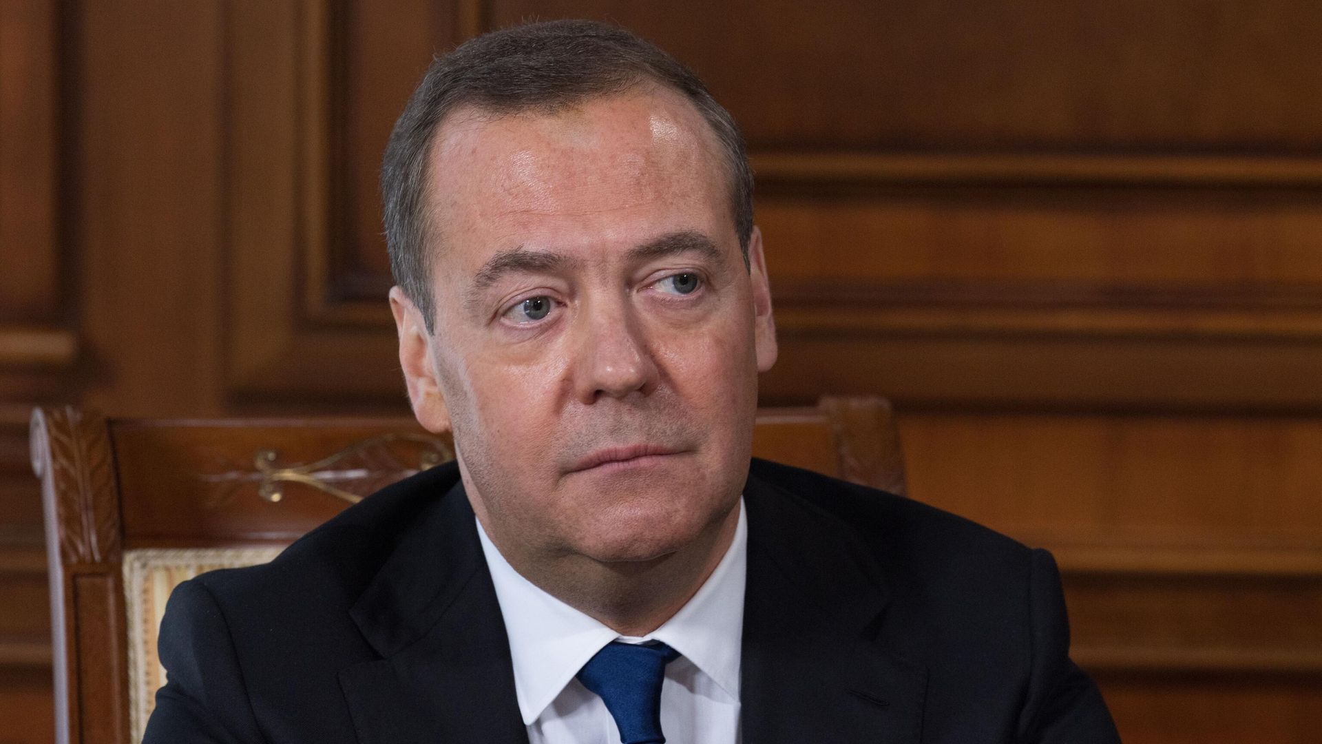 Заместитель председателя Совбеза РФ Д. Медведев дал интервью российским СМИ - РИА Новости, 1920, 21.05.2024