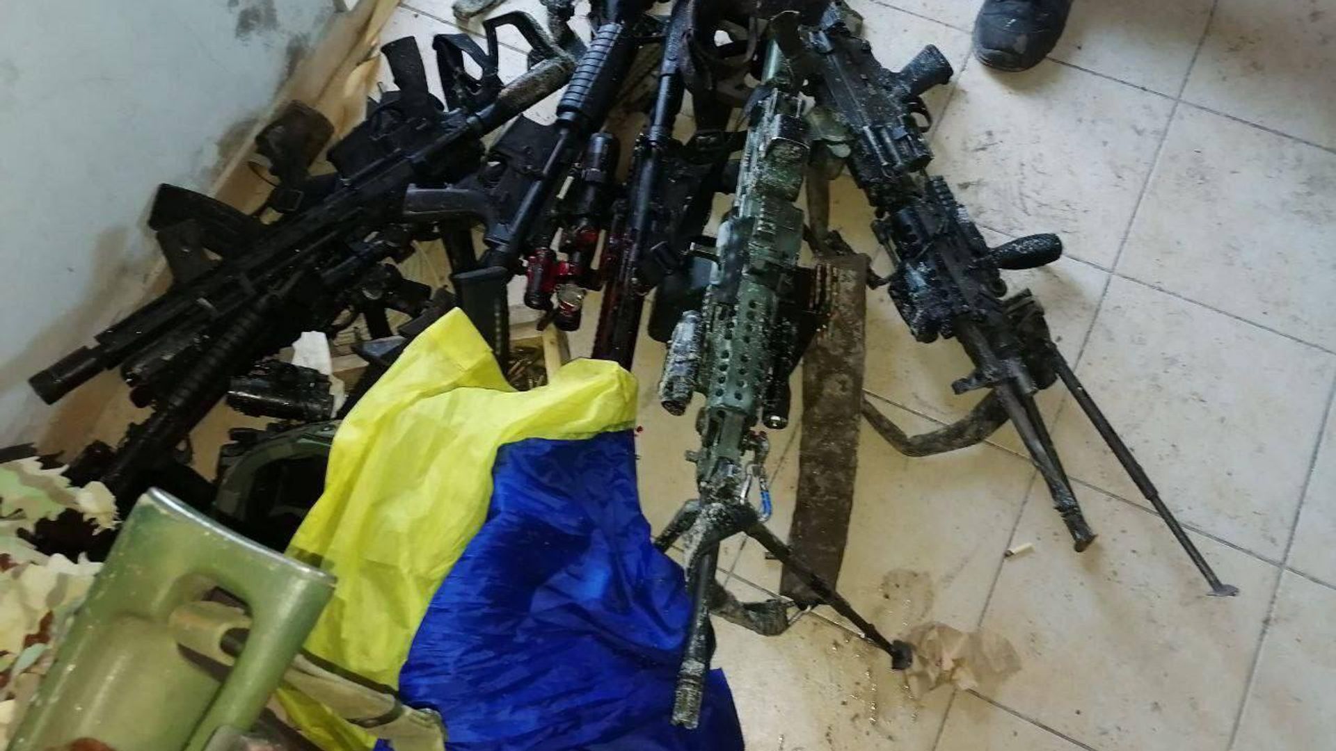 оружие военнослужащих ССО Украины, участвовавших в вылазке на Тендровскую косу - РИА Новости, 1920, 29.02.2024