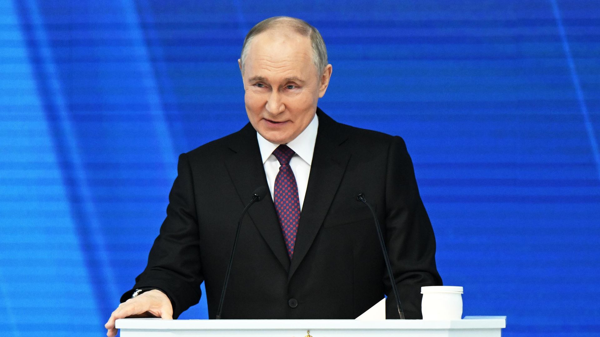 Послание президента РФ В. Путина Федеральному Собранию - РИА Новости, 1920, 20.03.2024
