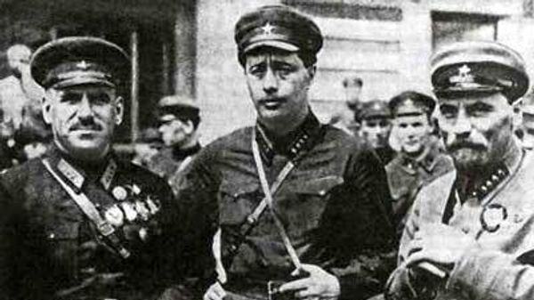 Василий Блюхер, Семён западный, Терентий Дерибас 