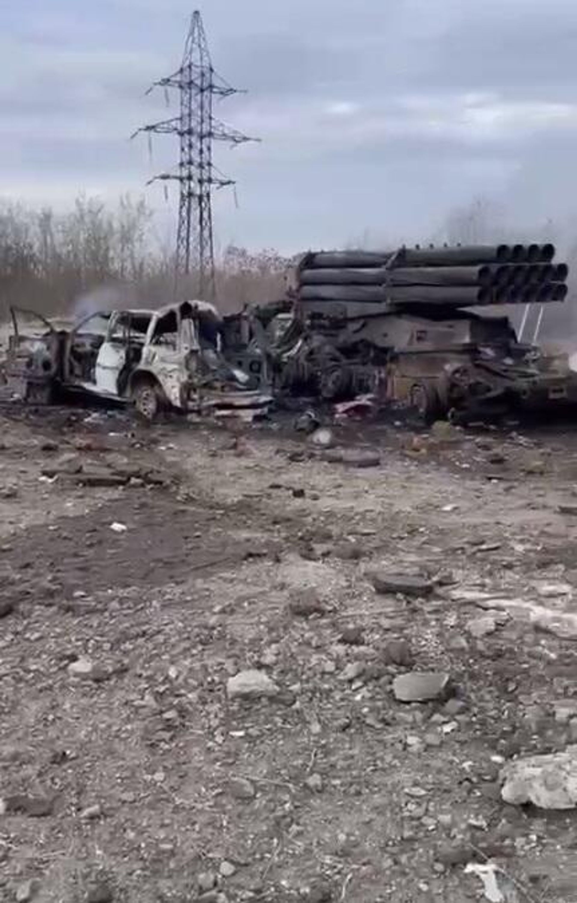 уничтоженная РСЗО в Харькове уничтоженная РСЗО в Харькове - РИА Новости, 1920, 11.04.2024