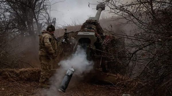украинский артиллерист