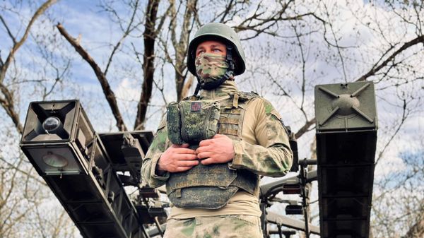 Запорожская область, на позициях зенитно-ракетного полка 127-й мотострелковой дивизии