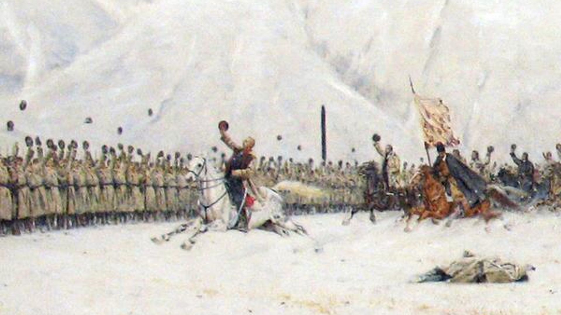 Василий Верещагин Скобелев под Шипкой (1879, фрагмент) Василий Верещагин Скобелев под Шипкой (1879, фрагмент) - РИА Новости, 1920, 24.04.2024