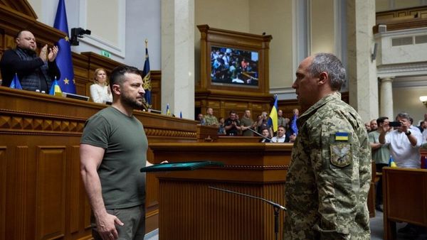 Владимир Зеленский и Евгений Булацик