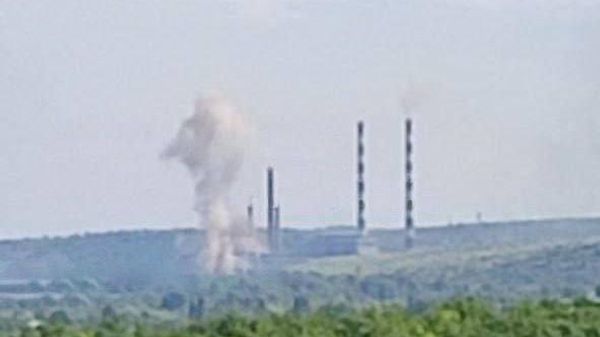 ВС РФ атаковали Славянскую ТЭС
