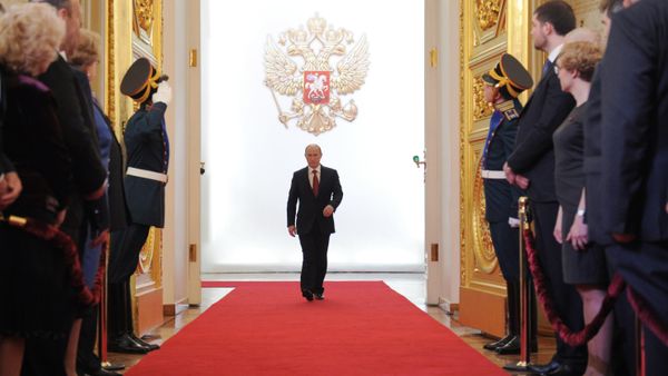 Церемония инаугурации избранного президента РФ В.Путина