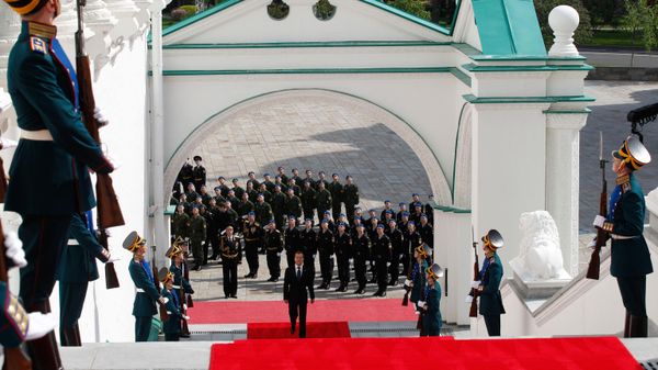 Церемония инаугурации избранного президента РФ В.Путина
