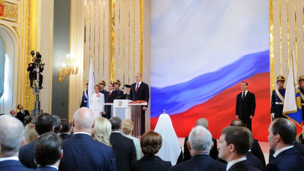 Церемония инаугурации избранного президента РФ В.Путина