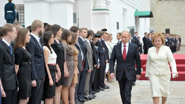 Церемония инаугурации избранного президента РФ В.Путина