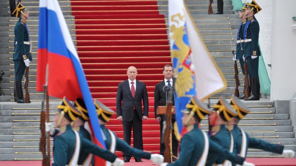 Церемония инаугурации избранного президента РФ В.Путина
