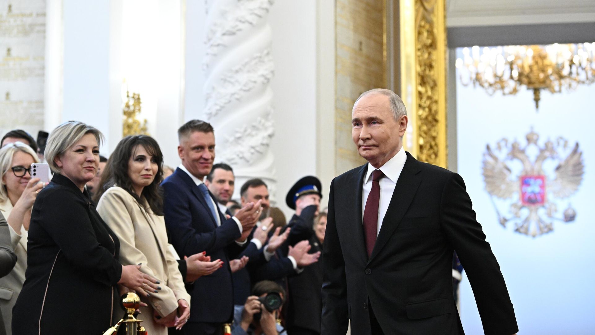 Инаугурация президента РФ Владимира Путина - РИА Новости, 1920, 07.05.2024