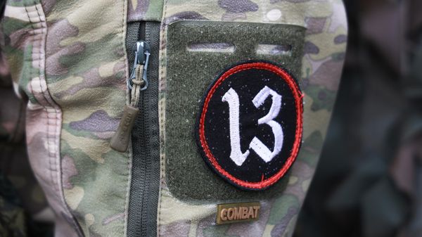 Учения штурмовиков добровольческого подразделения Барс-13 в ДНР