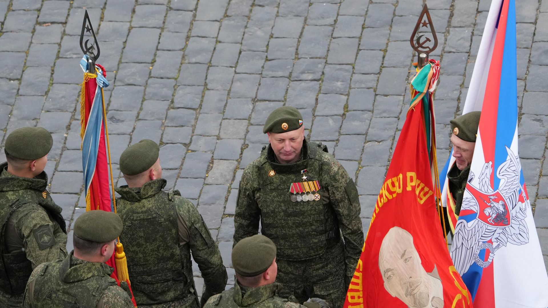 Военный парад, посвященный 79-й годовщине Победы в Великой Отечественной войне - РИА Новости, 1920, 09.05.2024