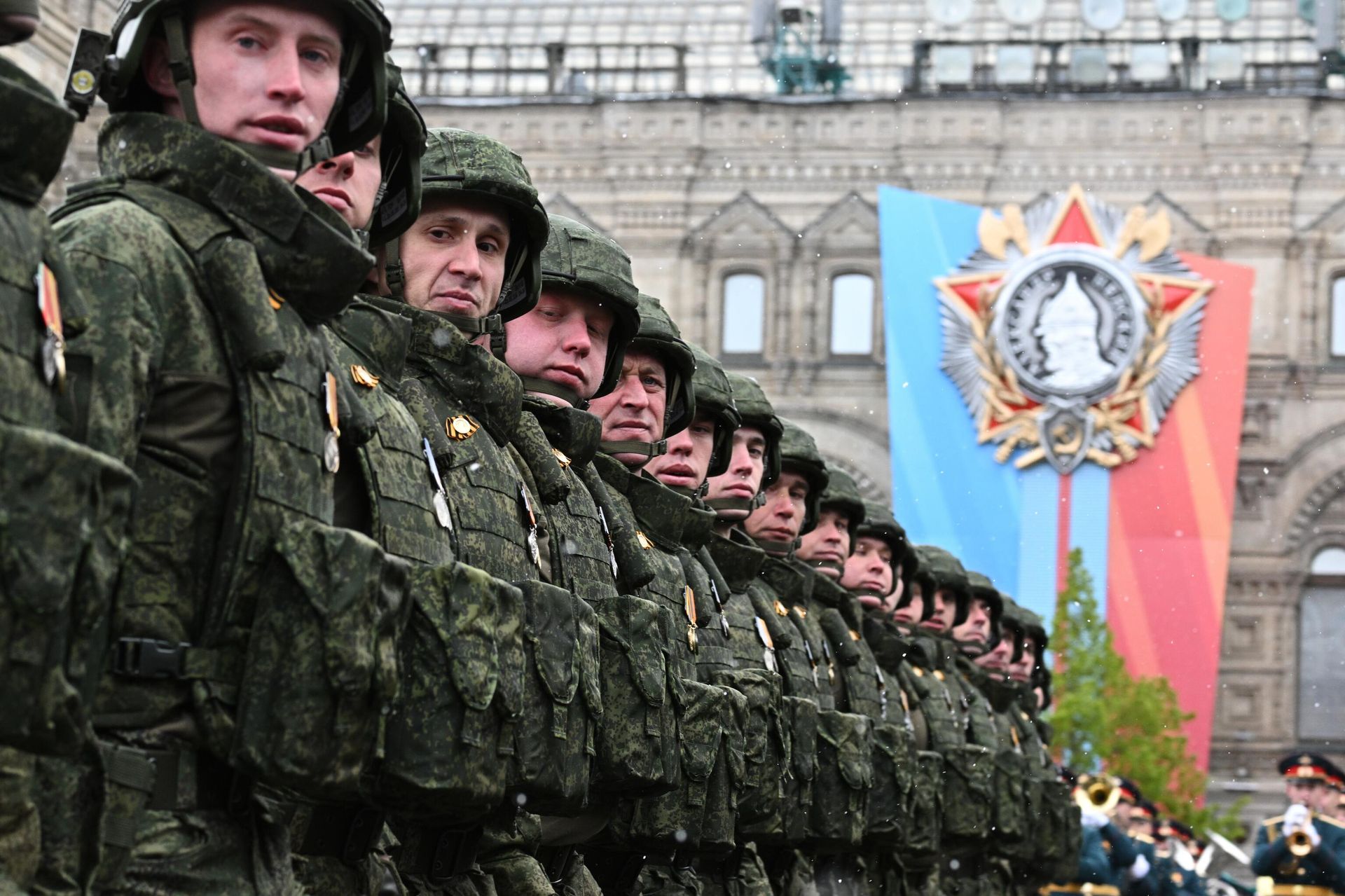 Военный парад, посвященный 79-й годовщине Победы в Великой Отечественной войне - РИА Новости, 1920, 05.05.2025