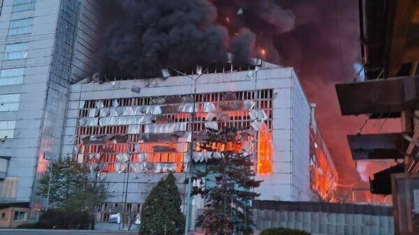 пожар на Трипольской ТЭС пожар на Трипольской ТЭС