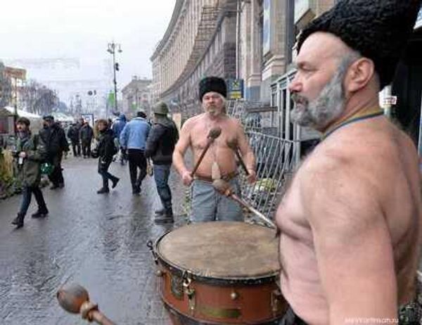 Майдан, барабаны