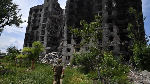 Работа разведчиков 150 мотострелковой дивизии Южной группы войск в Артемовске