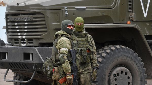 Работа разведгруппы Восточного военного округа на Харьковском направлении Работа разведгруппы Восточного военного округа на Харьковском направлении