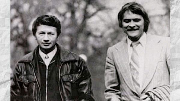 Леонид Быков и Иван Миколайчук