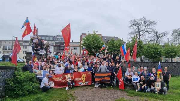 Бессмертный полк в Кельне. Предоставлено героями истории Бессмертный полк в Кельне. Предоставлено героями истории