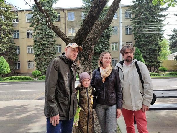 С семьей Серебряковых в Ставрополе С семьей Серебряковых в Ставрополе