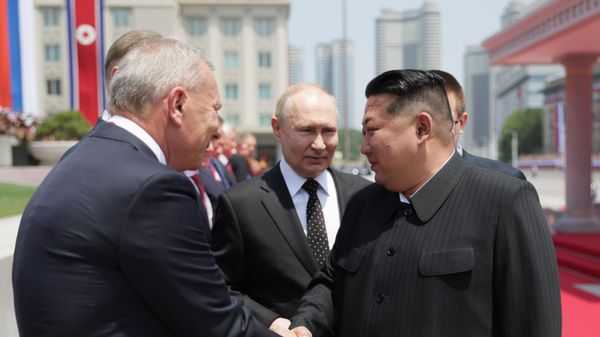 Дружественный государственный визит президента Владимира Путина в КНДР
